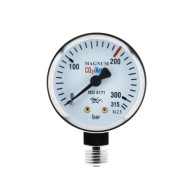 Ar/Co2 manometer 0-315 bar Valec Magnum M14x1,5