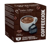 Čokoláda s kávovými kapsulami pre Dolce Gusto
