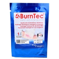 Hydrogélový záchranný obväz 6x12cm BurnTec Kikgel
