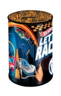 ROUND METAL prasiatko HOT WHEELS