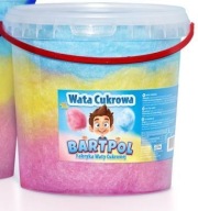 CANDY CANDY Farebné dúhové vedierko 1L