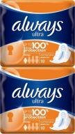 Vždy Ultra normal plus hygienické vložky 10 ks x2
