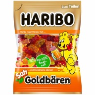Haribo Teddy bears jelly beans so šťavou 175 g z Nemecka HIT