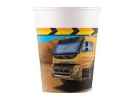 Narodeninové poháre Konštrukcia 200ml 8ks Narodeninové