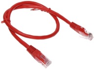 Patchcord RJ45/6/0,5-RED cat.6 červený 0,5m