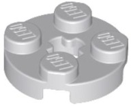 LEGO 2X2 okrúhle SVETLO SIVÁ Č