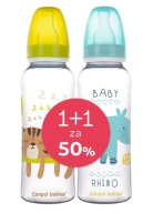 CANPOL SADA FĽAŠI S ÚZKÝM OTVOROM 250ml 12m+