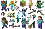 UMÝVAJÚCE TETOVANIE PRE DETI MINECRAFT CG341