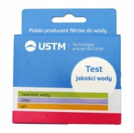 Tester kvality pH tvrdosť vody chlór USTM test