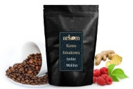 Káva ochutená - Zázvor - Malina 50g