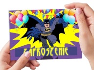 BATMANOVÁ POZVÁNKA NA NARODENINY DIEŤAŤA + OBÁLKA ZDARMA