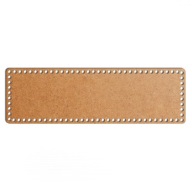 šedý základný košík dno 16x52cm HDF obdĺžnik