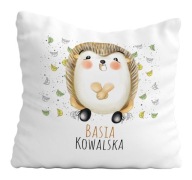 Vankúšik do škôlky pre dieťa + Meno JEŽKO