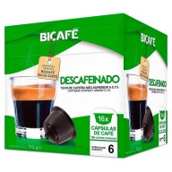 Kapsule Bicafe DECAFFEINATO pre Dolce Gusto 16