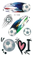 Umývateľné tetovanie pre deti BALL EC038