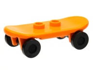 LEGO 42511c01 ORANŽOVÝ SKATEBOARD NOVINKA (2g)