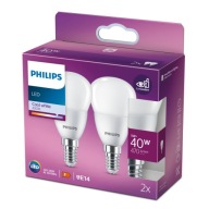 E14 LED žiarovka na sviečku PHILIPS 40W 470lm 4000K