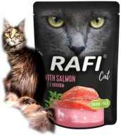Rafi CAT Mokré krmivo pre mačky LOSOSOVÁ PATE 300G