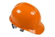 KONŠTRUKCIA OCHRANNEJ PRILBY PRACOVNÁ PRILBA ORANŽOVÁ HDPE 53-62 CM