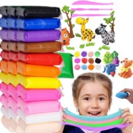 Plastelína SENSO FOAM POLYMER CLAY 36 KS PENOVÁ HLINA PRE DETI