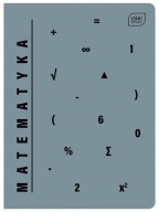 Predmetový zošit A5, 60 strán, štvorčekovaný, MATEMATIKA