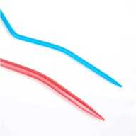 Ihlice na zapletanie KNITPRO - 2 ks - 6mm, 8mm
