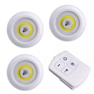 3X LED LAMPA S DIAĽKOVÝMI BATÉRIAMI BEZDRÔTOVÁ LAMPA