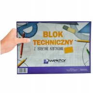 ŠKOLSKÝ BLOK A4 TECHNICKÝ LIST NA KRESLENIE BLOK