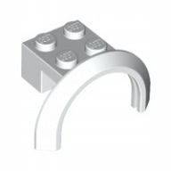 Lego Podbeh kolesa 50745 4259940 Biely 1ks N