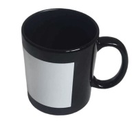 Keramický hrnček 350ml čierny s vaším nápisom vo fixke