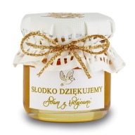 Poďakovanie hostí prijímanie Krst med med medová nádoba s medom