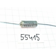 Tantal 47uF 6V 5x12 10% KEMET T110 axiálny x5