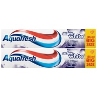 Aquafresh Active White zubná pasta 2x125ml
