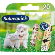 Detské náplasti Salvequick Animals 20 ks.