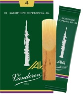 Soprán saxofón jazýček 4 Vandoren Java SR304 1 ks.