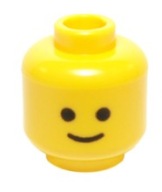 LEGO Little Man Head Yellow Classic Head 3626cp01