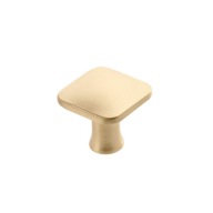 NÁBYTKOVÁ KĽÚČKA GTV PIAZZA BRUSHED GOLD GZ-PIAZZA-1-18