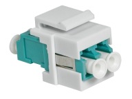 FIBER-OPTIC LC DUPLEX MultiMode optický konektor, typ KEYSTONE