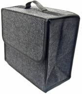 Organizér do kufra auta so suchým zipsom 30x28x16cm - HRUBÝ FILT