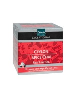 DILMAH EXCEPTIONAL Spice Chai čierny čaj, 20 pyramíd, zázvor, škorica