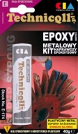 EPOXIDOVÁ KOVOVÁ SÚPRAVA 40g TECHNICQLL E-174