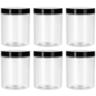 NÁDOBKA NA JAR 500 ml 0,5 L PLASTOVÝ PET 6 ks
