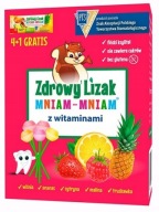 ZDRAVÁ LOLLIME YUM - Mňam 4 + 1 KUS MIX CHUTÍ