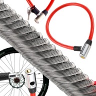 BEZPEČNOSTNÝ ZÁMEK BICYKLA ZÁMOK BICYKLA ZÁMKA NA BICYKEL