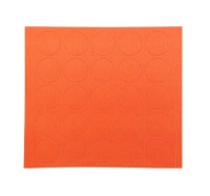 Čiapočka samolepiaca 14mm ORANŽOVÁ 065