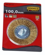 Kotúčová kefa na vŕtačku, stopka 100 mm. MODECO