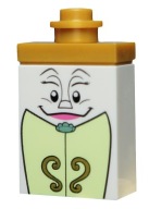 Figúrka dp093 Šatník LEGO Kráska a zviera