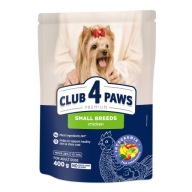 CLUB 4 PAWS suché krmivo pre psov malých plemien 400 g