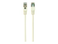 GEMBIRD prepojovací kábel RJ45 cat 6 FTP 0,5m biely