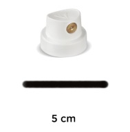 TRYSKA Z BIELEHO ZLATA 5 cm NÁSTREK